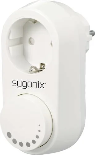 Sygonix SY-4928906 Dimm-Adapter für LED, Glühlampe und Halogenlampe - Energiesparlampen mit Fernsteuerung und Dimmmöglichkeit über App, max. Last 100 W, kompatibel mit Google Home und Amazon Alexa.