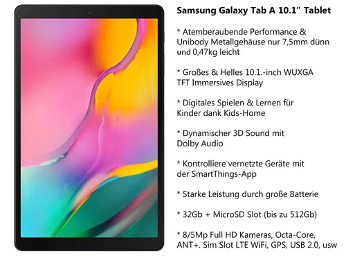 Samsung Galaxy Tab A 10.1 LTE (2019) von Samsung