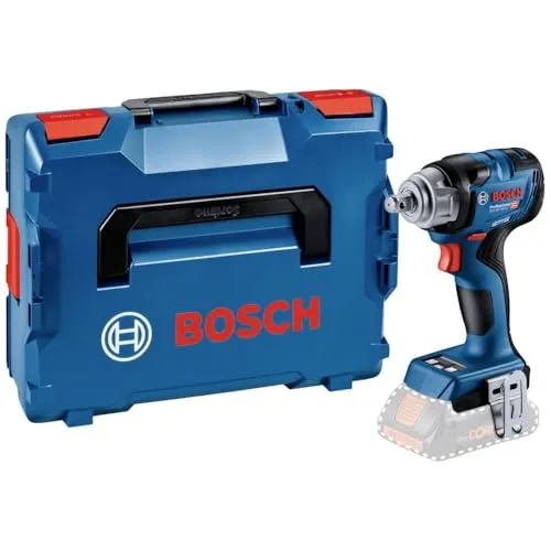 Bosch Professional GDS 18V-330 HC solo - Akku-Drehschlagschrauber 18V Li-Io, kraftvolles Anziehmoment von 330 Nm und individuelle Anpassung über Toolbox App