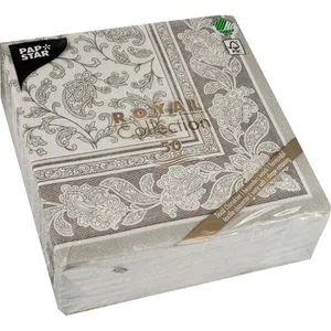 Papierservietten Grau von PAPSTAR