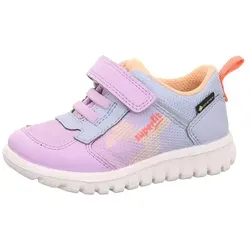 Superfit SPORT7 Mini Kinder-Schuhe lila/hellblau (8500) 24 - Bequeme Kinder-Schuhe für Freizeit und Camping. Mit GORE-TEX-Dichtmembran für optimalen Wetterschutz und Klettverschluss für einfaches An- und Ausziehen.