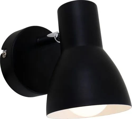 Deckenleuchte Spotleuchte Retro schwenkbar E14 25 W schwarz Metall Briloner