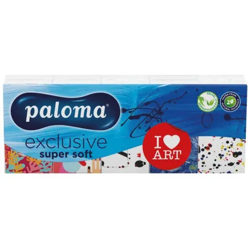 ReinigungsBerater Taschentücher 4-lagig weiß 10x10 Stück/Pack, gesamt 100 Taschentücher 49776