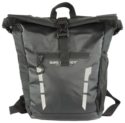 BAG STREET Kurier Rucksack - Wasserdichtes Roll-Top Daypack 8L - Tagesrucksäcke: Kleiner, wasserdichter Kurierrucksack mit Rolltop und gepolsterten Gurten, perfekt für alle Wetterbedingungen und ideal für den Alltag.