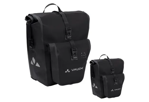 VAUDE Aqua Back Plus (rec) Hinterradtaschen 51 Liter - Fahrradtaschen mit 51 Litern Volumen, wasserdicht und ideal für lange Fahrradtouren oder Pendler.