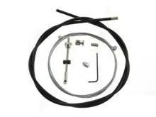 Kabel -Set -Kofferraum Bra SK88 Edelstahl schwarz
