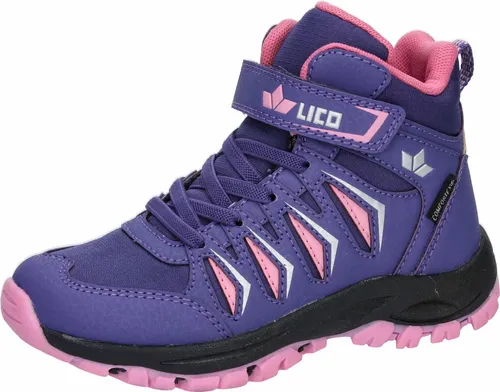 Lico Jungen Unisex Kinder Sines VS Trekkingsstiefel - Lila/Pink, 28 EU - Wanderschuhe mit Comfortex-Klimamembrane für optimalen Wetterschutz und hohen Tragekomfort beim Outdoor-Abenteuer.