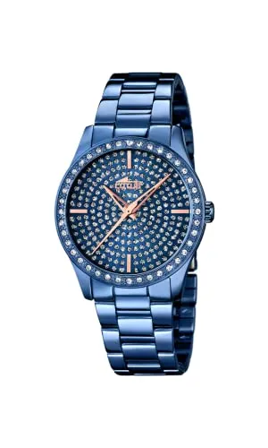 Lotus Uhr Für Damen 18254/1 Outlet Blau Edelstahl Case BlauEdelstahl Band