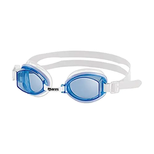 Mares Aquazone Rocket Silicone, Schwimmbrille für Erwachsene, Blau, Unisex