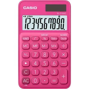 CASIO Taschenrechner Pink von CASIO