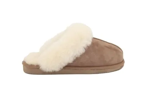 Shepherd of Sweden - Jessica Lammfell-Hausschuhe - Damen Pantoffeln - Größe 38 - Hausschuhe aus 100% echtem Lammfell, handgefertigt für weichen Komfort und Wärme. Zeitloses schwedisches Design trifft auf höchste Qualität.