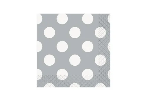 Unique Industries Inc. Hängedekoration Servietten 'Dots' in silber von Unique Industries Inc.