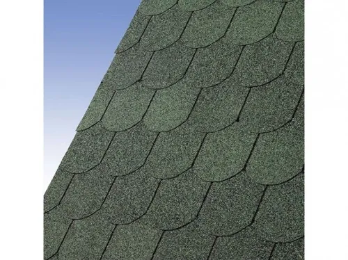 Karibu Biberschwanzschindeln Dunkelgrün