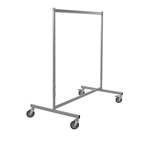 OSWALD Transportgeräte Transportwagen Rollgarderobe Kleiderständer, höhenverstellbar 1.180 x 710 x 1.820 mm, (NK113500), höhenverstellbar