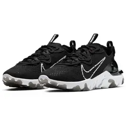 NIKE React Vision Herren Sneaker Schwarz GR68079 - Größe: 42 - Sneaker von NIKE mit React-Schaum für unübertroffenen Komfort und stylishem DIY-Look. Das atmungsaktive, nahtlose Obermaterial sorgt für ein leichtes Tragegefühl und lebendige Farben.