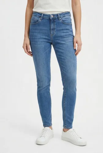 VERO MODA VMPOLLY Mid Rise Skinny Jeans für Damen - Stylische Skinny Fit Jeans mit perfekter Passform für jeden Anlass. Hoher Tragekomfort dank elastischer Baumwollmischung.
