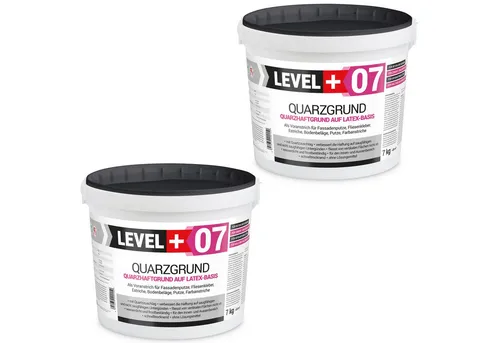 Level+ Haftgrund LEVEL+ Quarzgrund Grundierung Putzhaftgrund Holz OSB L+07 - 14KG