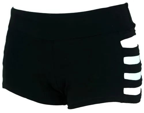 GURU SHOP Goa Pantys, Psytrance Hotpants, Shorts von Guru-Shop