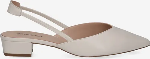 Peter Kaiser Slingpumps Damen 31393831353931 in Weiß, Größe 41 EU - Elegante Slingpumps von PETER KAISER für Damen, aus hochwertigem Naturleder. Ideal für den Sommer, bieten diese Pumps höchsten Komfort und eine perfekte Passform.