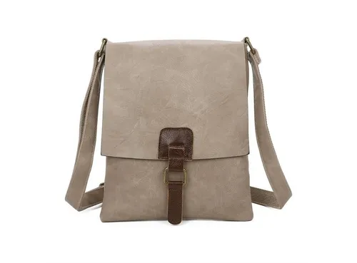 ITALYSHOP24 Schultertasche Damen Tasche Shopper Messenger CrossOver Tablet, als Umhängetasche, Handtasche, Bodybag tragbar