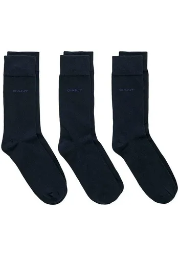 Gant Basicsocken SOFT COTTON SOCKS 3-PACK Blau 40-42 von GANT