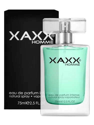 XAXX Eau de Parfum Intense THIRTY THREE Herren - 75 ml - Eau de Parfum für Herren, vegan und tierversuchsfrei, mit einer kraftvollen Kopfnote aus Minzblatt, Limette und grünem Apfel für einen sinnlichen Auftritt.