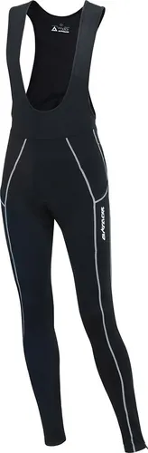 Airtracks Thermo Fahrradhose mit Träger Lang Pro XXL schwarz-silber