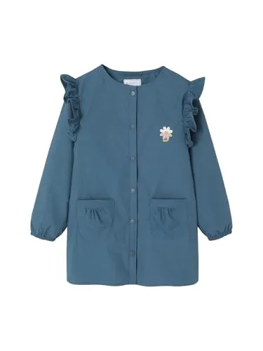 Vertbaudet Mädchen Malkittel MARGOT smaragdgrün 128