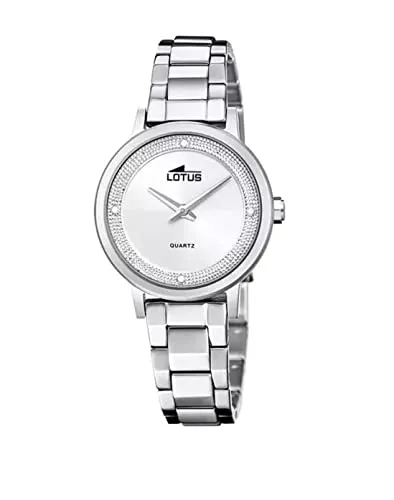 Lotus Trendy 18892/1 Damenarmbanduhr - Elegante Damenarmbanduhr aus Edelstahl mit rundem Gehäuse (33 mm), Mineralglas und analoger Anzeige – perfekt für stilbewusste Frauen.