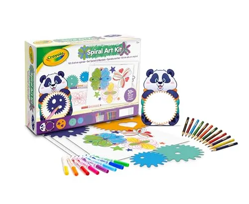 CRAYOLA - Spiralkunst-Set, Kreative Beschäftigung für Kinder, ab 5 Jahren, 04-2948