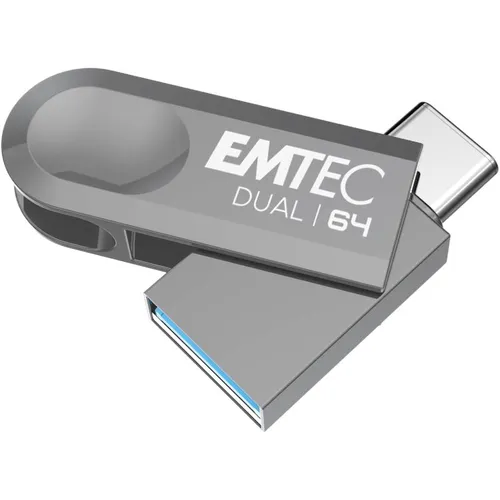 64GB Emtec USB3.2 Type-C Dual D280