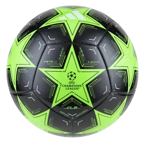 Adidas UEFA Champions League Club Ball IX4067 - Turnierbälle für Fußball, strapazierfähiger TPU-Ball für höchste Spielqualität und optimale Kontrolle auf dem Platz.