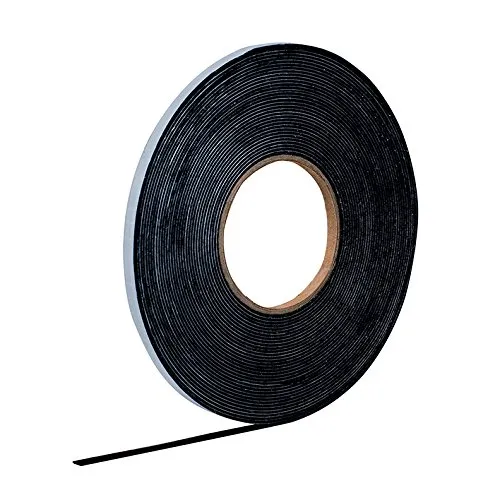 HSF EPDM Zellkautschuk 5mmx1mm selbstklebend - Klebstoff für Dichtungen, sehr gute Witterungsbeständigkeit und hohe Klebekraft, ideal für Temperaturen von -40°C bis +120°C.