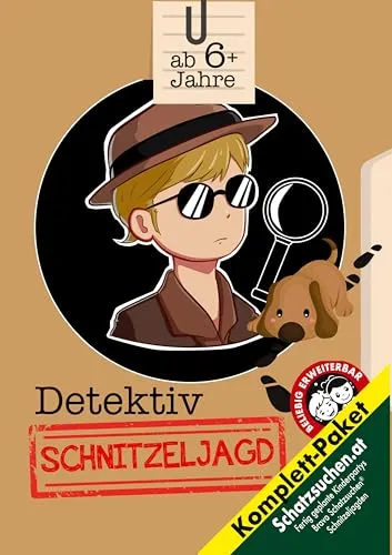 Schnitzeljagd Detektive Kindergeburtstag ab 6 Jahre: Kreativ geplante Schatzsuche