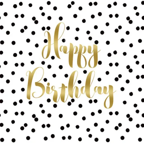 PPD - Servietten - Birthday Confetti - 33 x 33 cm