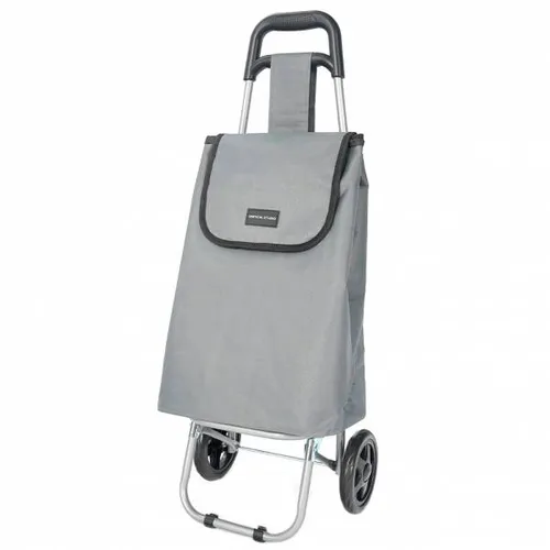 VERTICAL STUDIO klappbarer Einkaufstrolley 35 L grau
