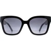 Produktbild Marc Jacobs Square Womens Glänzend Schwarz Dunkelgrau Gradient MARC 658/S