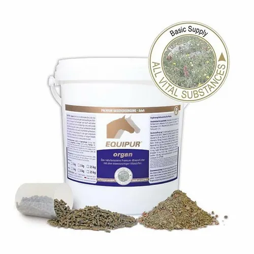 Equipur organ Pulver 3kg für Pferde (15,28€/1kg)