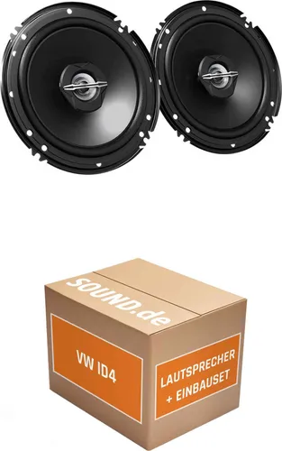 JVC CS-J620X Lautsprecher Einbaupaket für VW ID.4 (2002-2010) | 2x Tief-Mitteltöner inkl. Hochtöner 300W
