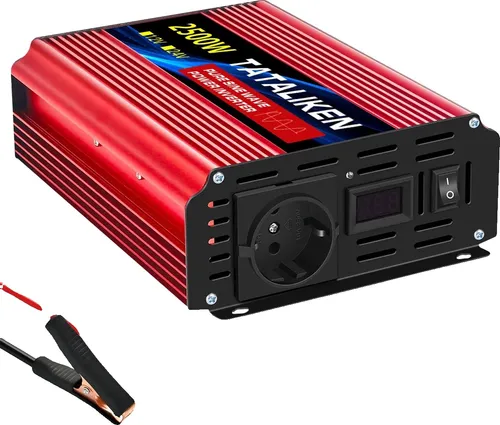 Hochleistungswechselrichter 2500W 12V DC-AC-Wandler