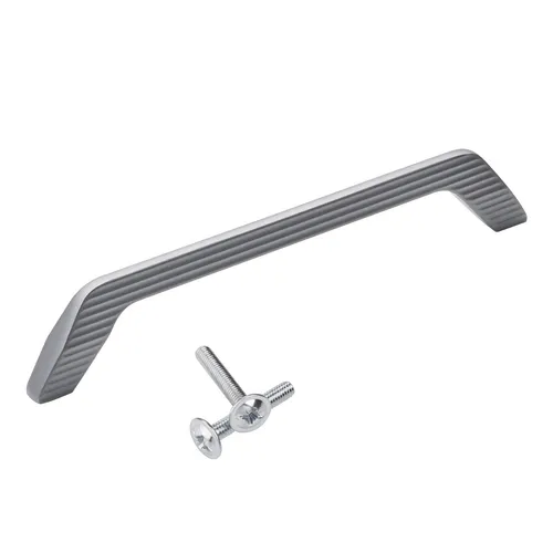 10er Set Möbelgriffe PLANE BA160 mm in Anthrazit von SCHÜCO