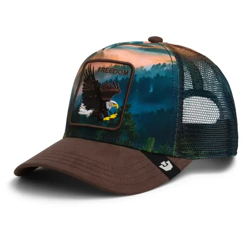 Goorin Bros. Trucker Cap Eagle In The Element - Stylische Trucker Cap für Unisex-Erwachsene, ideal für Freizeit und Reisen. Mit farbenfrohem Design und hochwertigem Material für optimalen Tragekomfort.