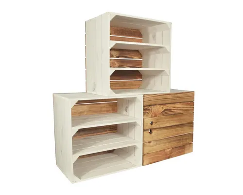 Weinregale Weiß von Chiccie