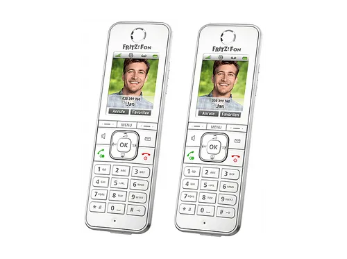 FRITZ! FRITZ!Fon C6, HD, Weiß Schnurloses Telefon