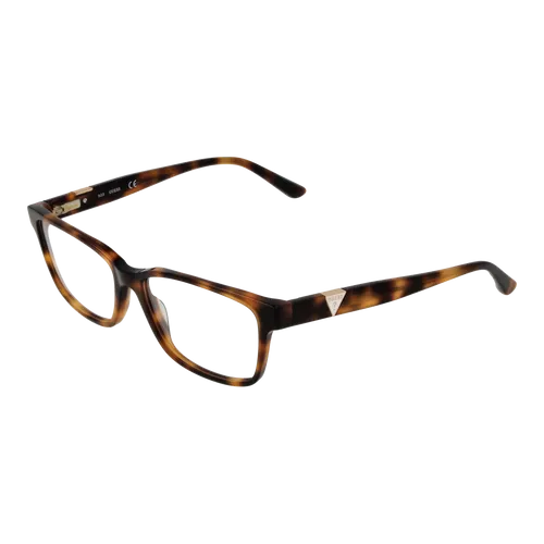 Guess Damenbrille GU2848 053 54 in Schwarz - Elegante Damenbrille mit vollrandigem Kunststoffrahmen in Braun. Ideal für den täglichen Gebrauch – inklusive Original-Etui und komfortablem Federscharnier.