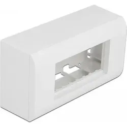 Aufputzgehäuse für Easy 45 Module 152x82 mm, weiß, Kunststoff
