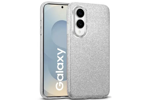 CoolGadget Handyhülle Glitzer Glamour Hülle für Samsung Galaxy S25 Edge 6,7 Zoll, Slim Case mit Glossy Effect Schutzhülle für Samsung S25 Edge Hülle