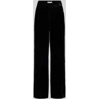 OPUS PANTS Stoffhose mit elastischem Bund Modell 'Mucia' in Black, Größe 42