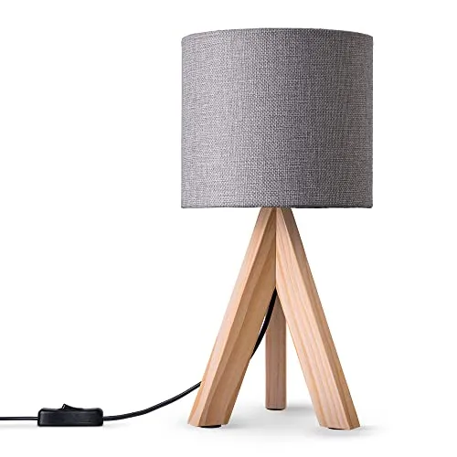 Paco Home Tischlampe - Modernes Design für jeden Raum - Tischlampen für Wohnzimmer und Schlafzimmer, hochwertige Materialien und modernes Design, ideal als Leselampe oder Deko-Element.