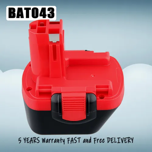 Für Bosch Original BAT043 4,8Ah 12V Akku PSR 12VE-2 BAT045 GSR PSR VE2 Ni-MH